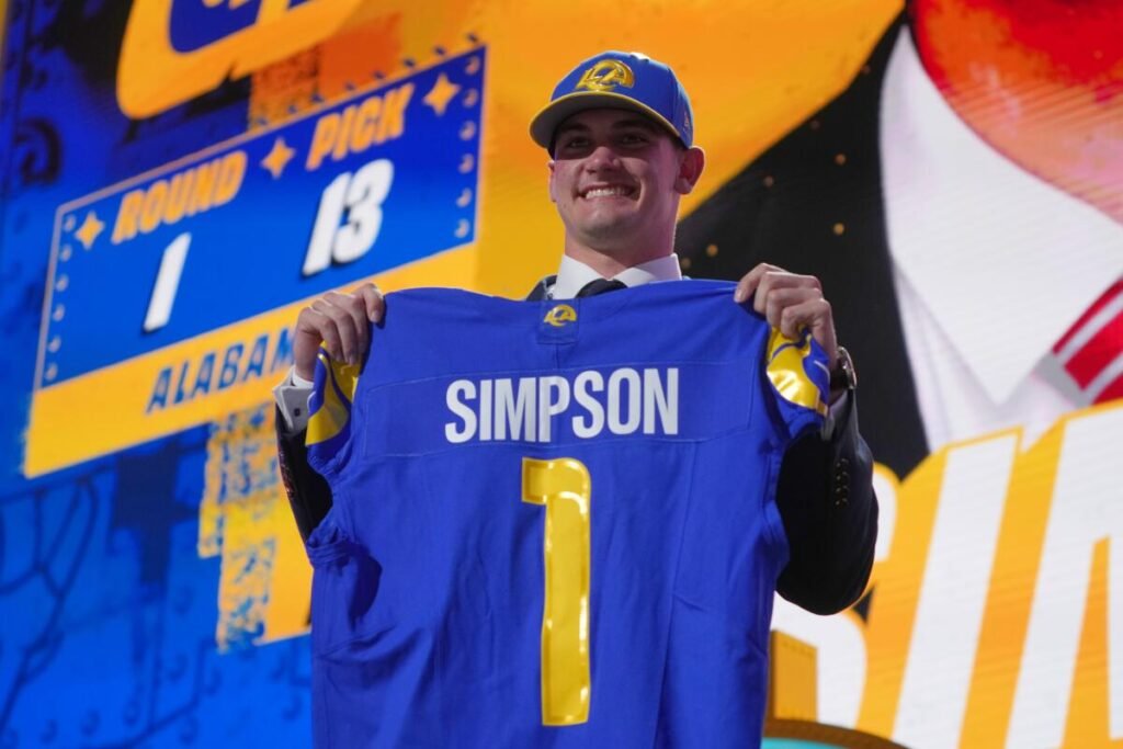 Ty Simpson en el NFL Draft 2026